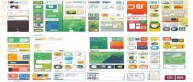 韩国漫画平台对比评测文章配图，多个App图标排列对比