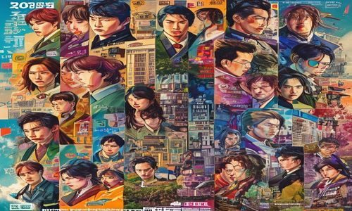 2026年韩国漫画年中盘点文章配图，多部热门作品封面拼贴，色彩丰富视觉冲击强